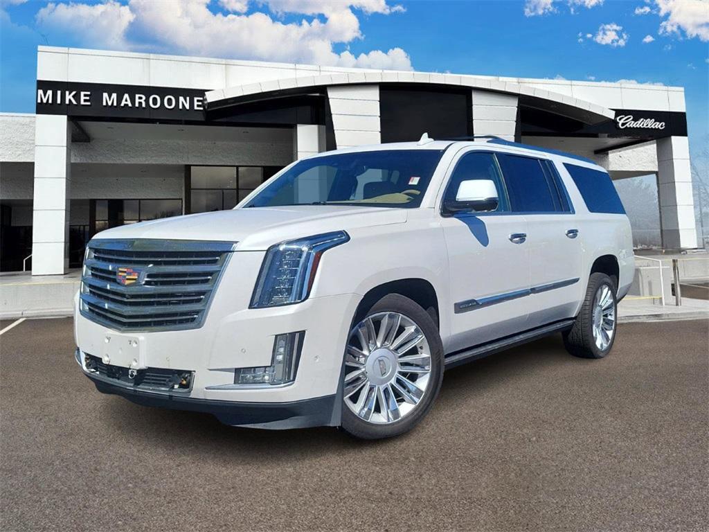 used 2018 Cadillac Escalade ESV car, priced at $25,804