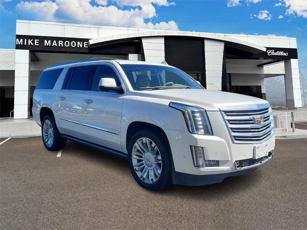 used 2018 Cadillac Escalade ESV car, priced at $25,382