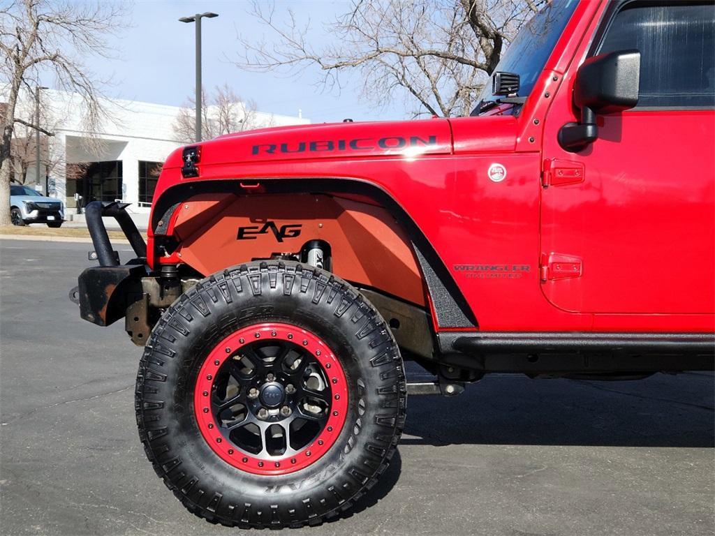 used 2015 Jeep Wrangler Unlimited car, priced at $16,856