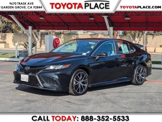 used 2021 Toyota Camry car, priced at $21,988