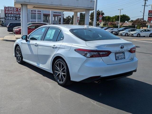 used 2021 Toyota Camry Hybrid car, priced at $29,988