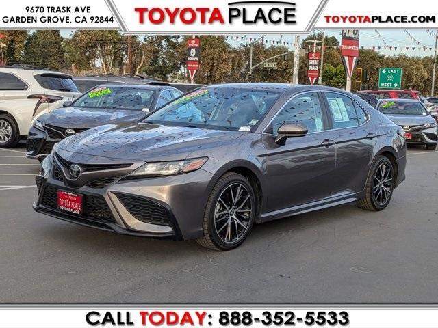 used 2021 Toyota Camry car, priced at $21,988