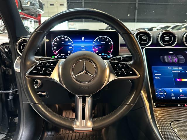 used 2022 Mercedes-Benz C-Class car, priced at $29,990