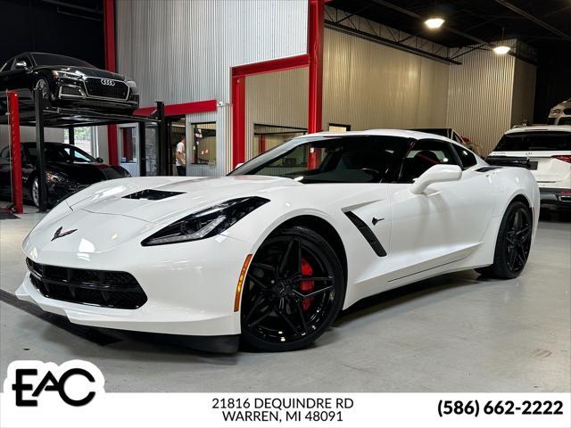 used 2018 Chevrolet Corvette car, priced at $41,990