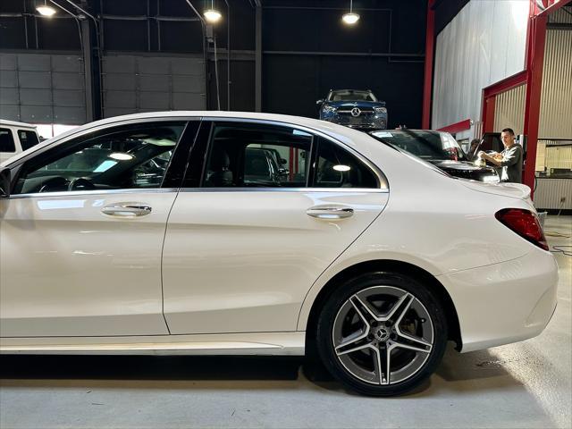 used 2021 Mercedes-Benz C-Class car, priced at $27,990