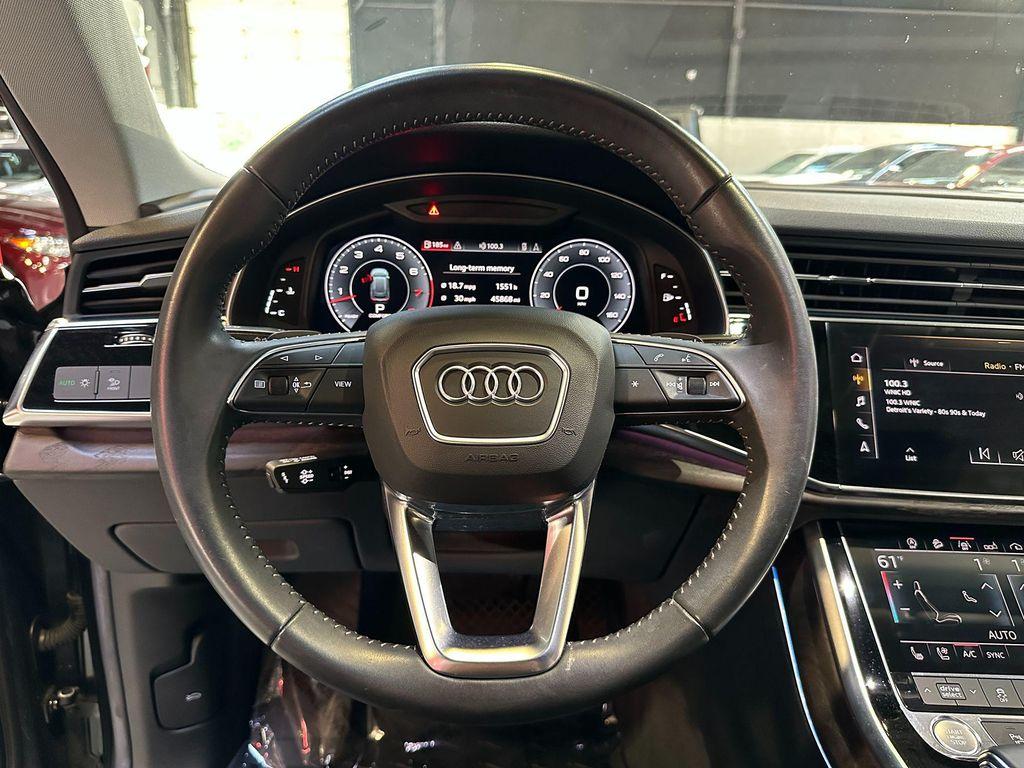 used 2019 Audi Q8 car, priced at $38,490