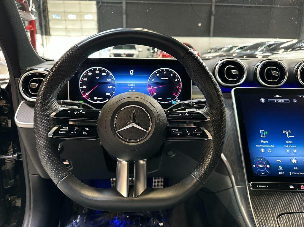 used 2023 Mercedes-Benz C-Class car, priced at $36,990