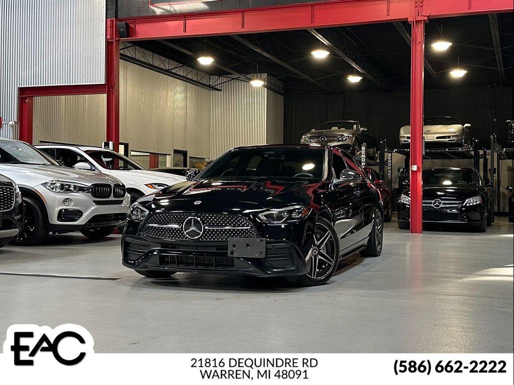 used 2023 Mercedes-Benz C-Class car, priced at $36,990