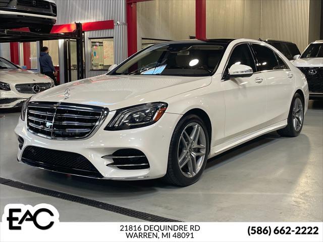 used 2019 Mercedes-Benz S-Class car, priced at $66,490