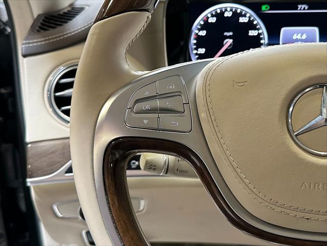used 2015 Mercedes-Benz S-Class car, priced at $23,990
