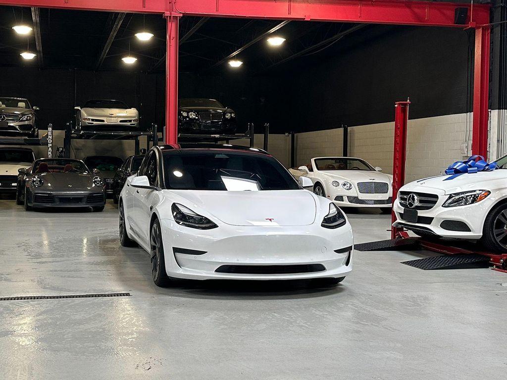 used 2021 Tesla Model 3 car, priced at $22,490