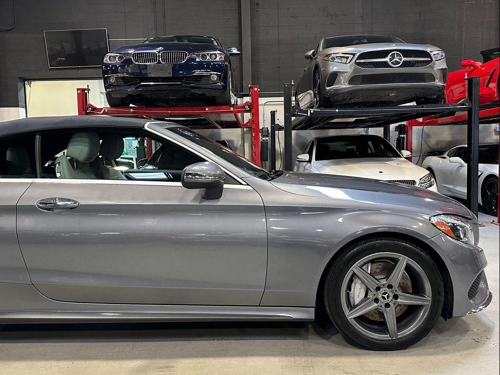 used 2017 Mercedes-Benz C-Class car, priced at $18,490