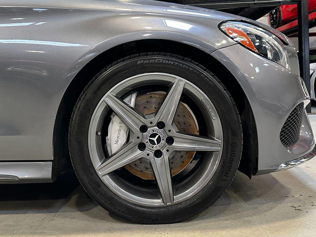 used 2017 Mercedes-Benz C-Class car, priced at $18,490