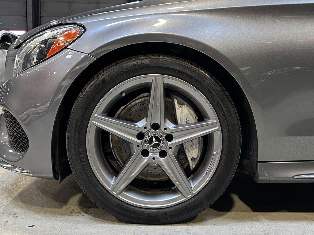 used 2017 Mercedes-Benz C-Class car, priced at $18,490