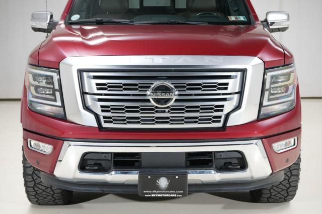 used 2021 Nissan Titan car, priced at $34,980