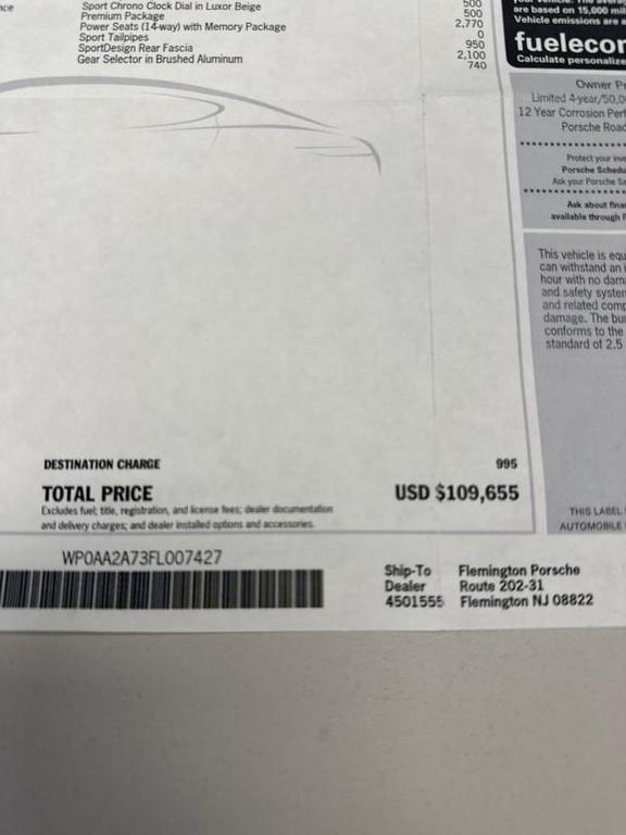 used 2015 Porsche Panamera car, priced at $18,900