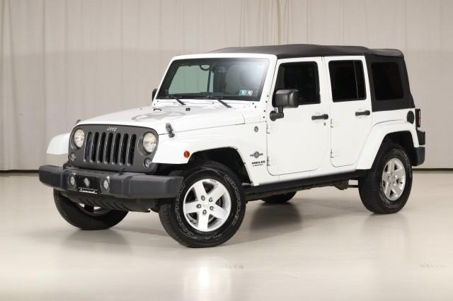 used 2014 Jeep Wrangler Unlimited car, priced at $17,480