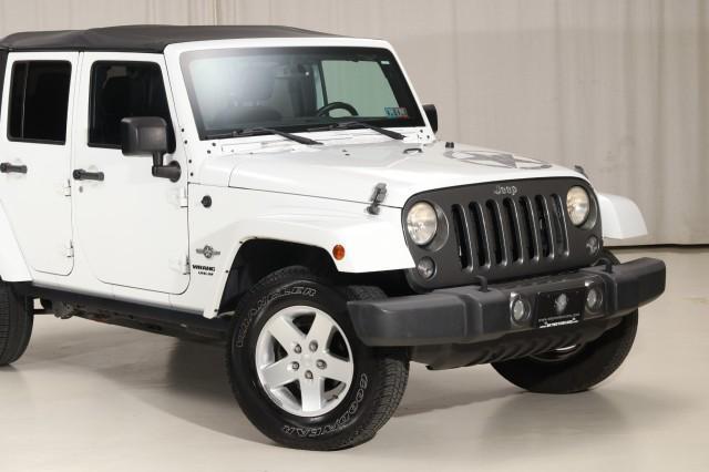 used 2014 Jeep Wrangler Unlimited car, priced at $17,480