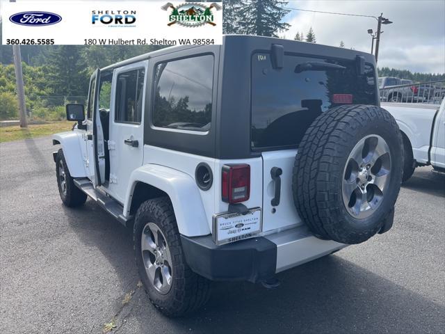 used 2016 Jeep Wrangler Unlimited car, priced at $19,945