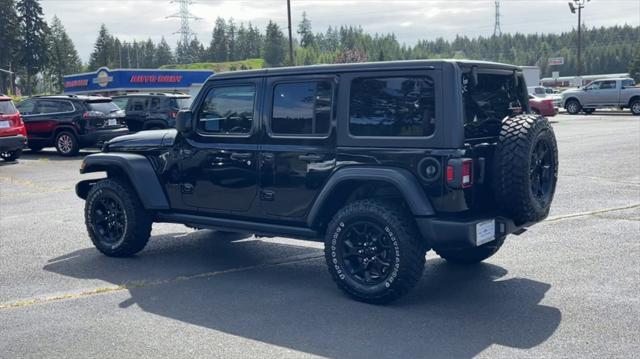 used 2021 Jeep Wrangler car, priced at $34,945