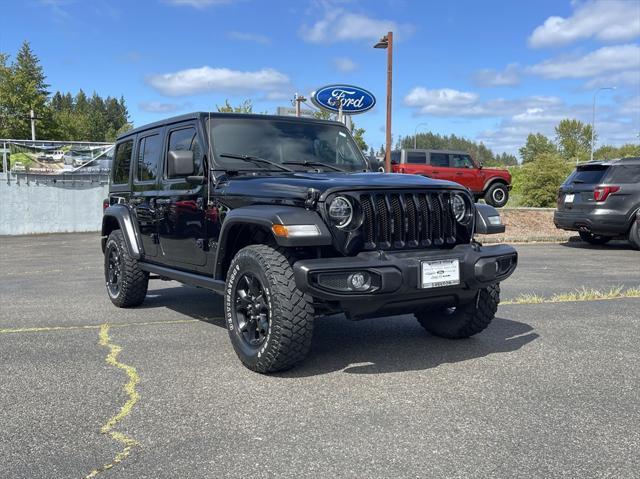 used 2021 Jeep Wrangler car, priced at $34,445
