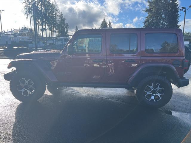 used 2021 Jeep Wrangler Unlimited car, priced at $37,945