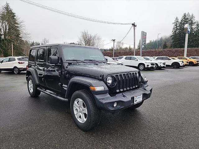 used 2020 Jeep Wrangler Unlimited car, priced at $29,445