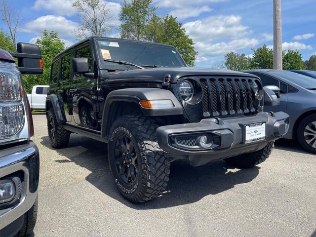 used 2020 Jeep Wrangler Unlimited car, priced at $29,945