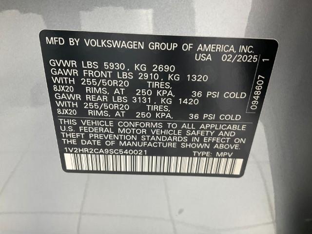 new 2025 Volkswagen Atlas car, priced at $45,443