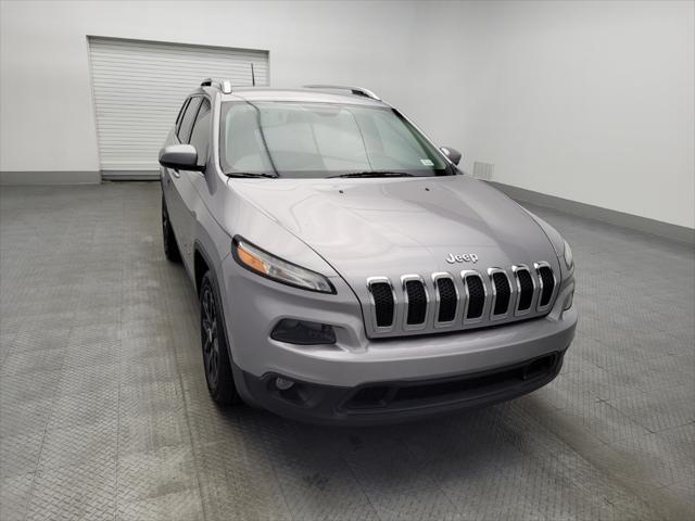 used 2018 Jeep Cherokee car, priced at $18,495