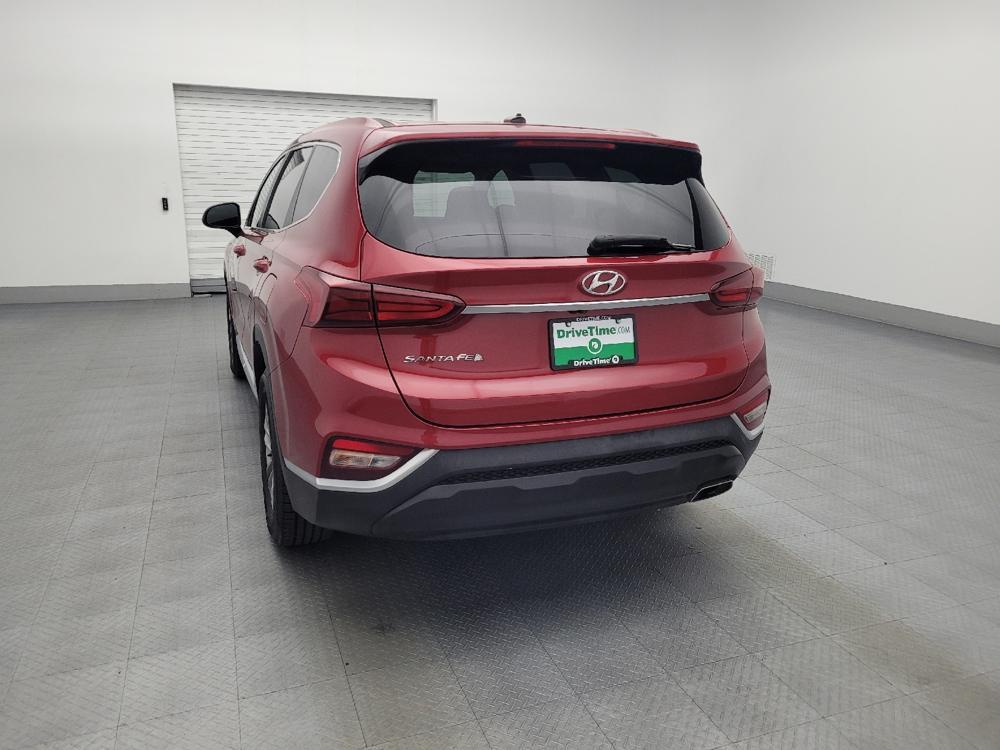 used 2019 Hyundai Santa Fe car, priced at $16,495