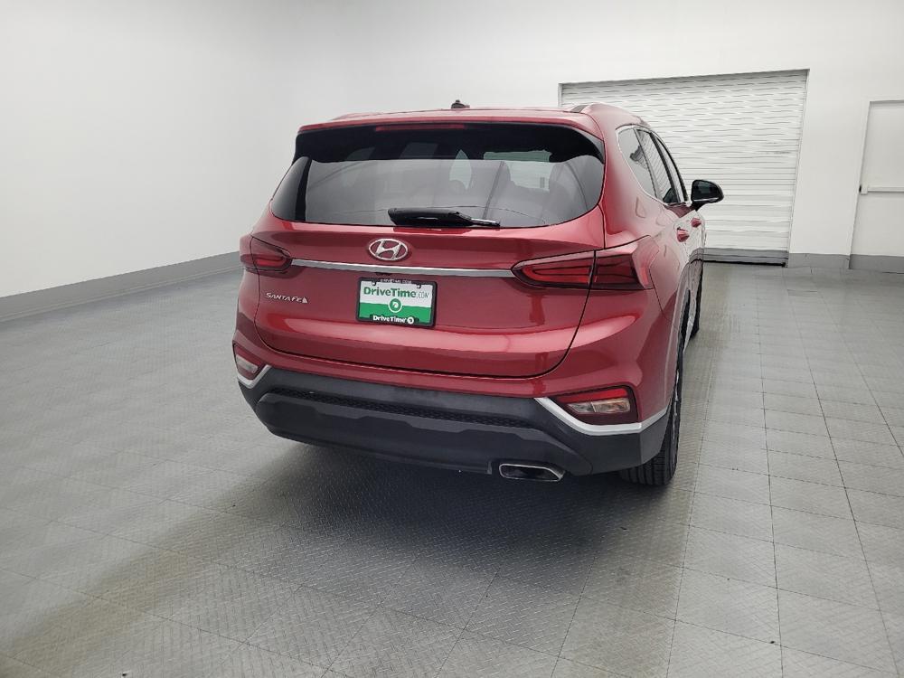 used 2019 Hyundai Santa Fe car, priced at $16,495
