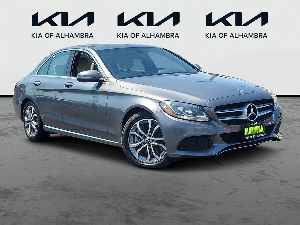 used 2018 Mercedes-Benz C-Class car, priced at $18,888