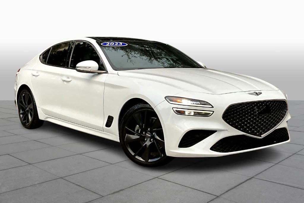 used 2023 Genesis G70 car, priced at $29,688