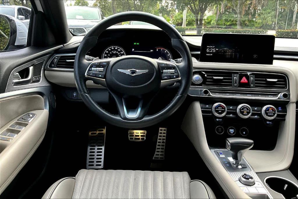 used 2023 Genesis G70 car, priced at $29,688