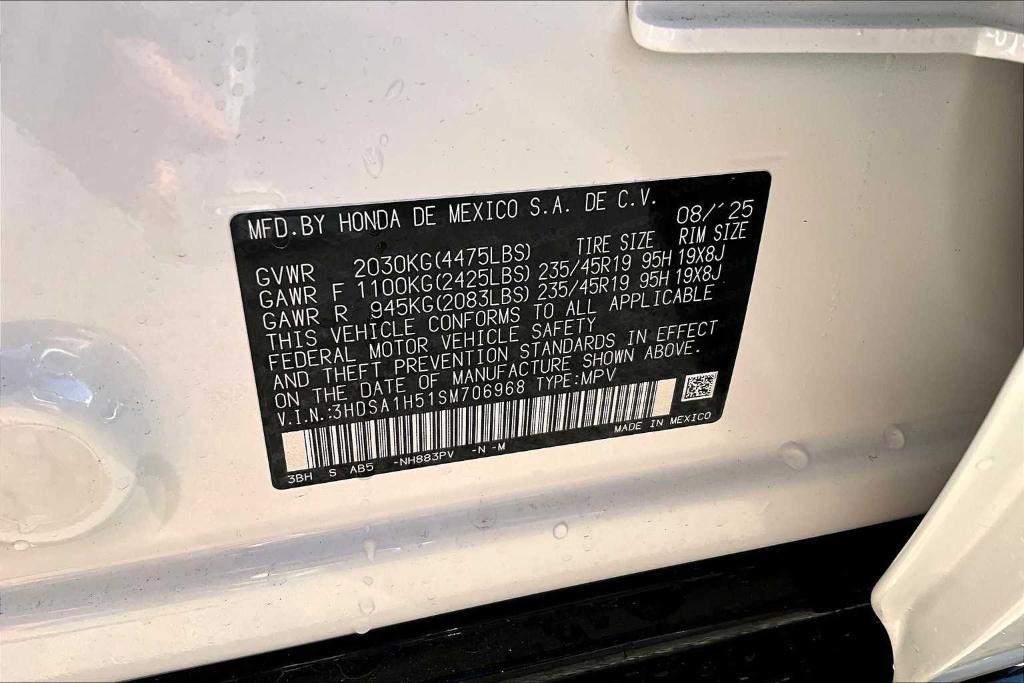 new 2025 Acura ADX car, priced at $39,950