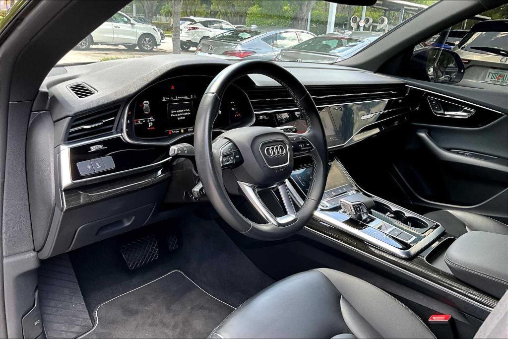 used 2022 Audi Q8 car, priced at $42,111