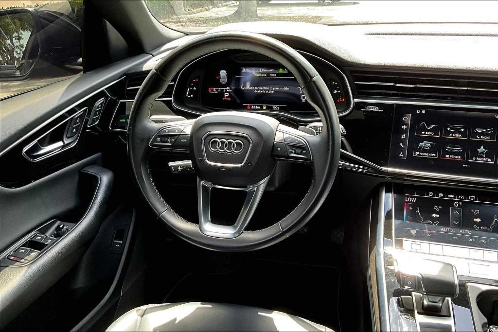 used 2022 Audi Q8 car, priced at $42,111