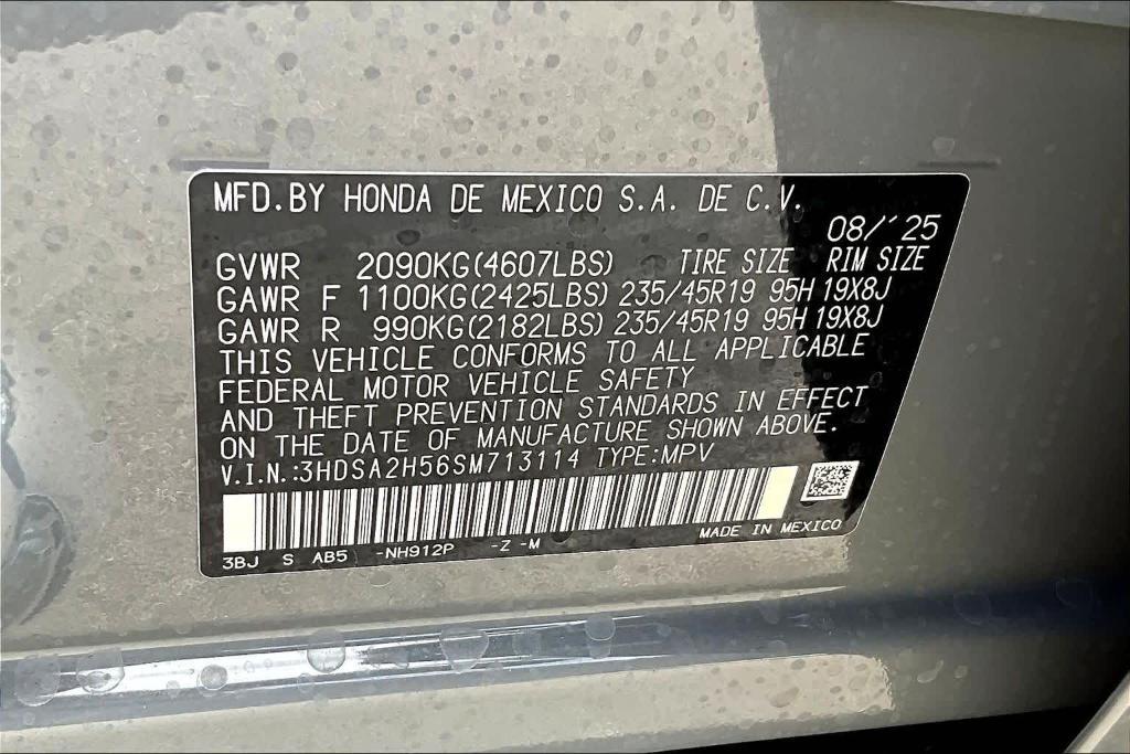 new 2025 Acura ADX car, priced at $41,950