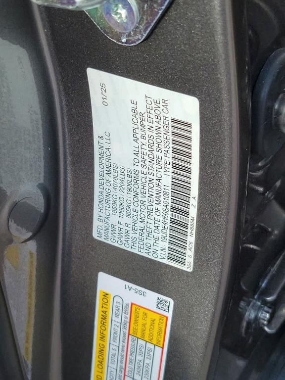 new 2025 Acura Integra car, priced at $39,795
