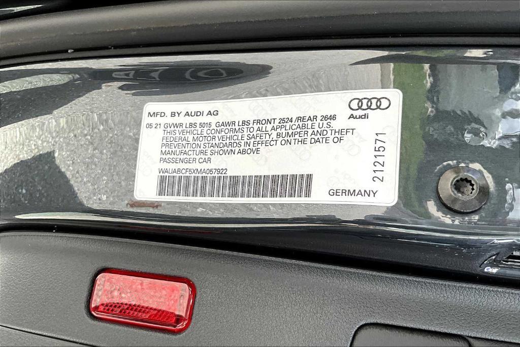 used 2021 Audi A5 Sportback car, priced at $26,145