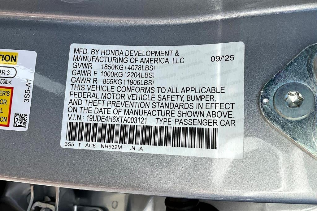 new 2026 Acura Integra car, priced at $41,031