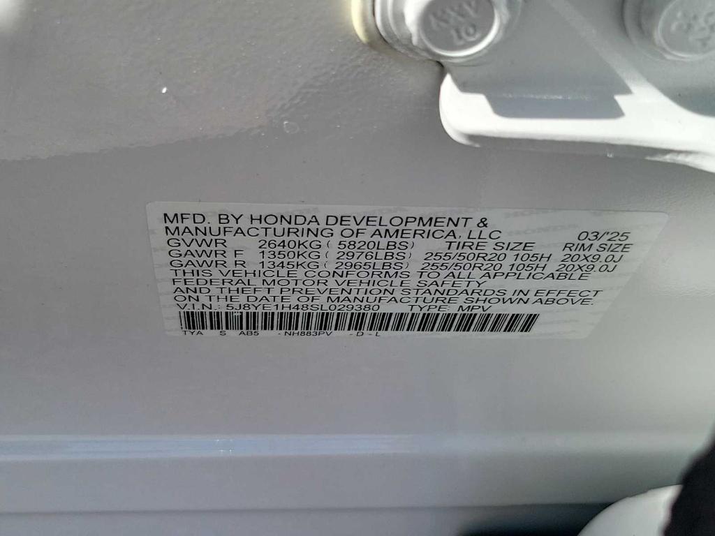 new 2025 Acura MDX car, priced at $60,750