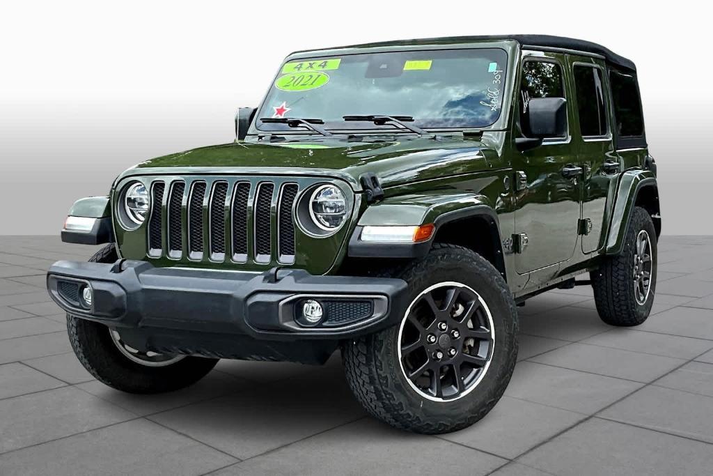 used 2021 Jeep Wrangler Unlimited car, priced at $30,410
