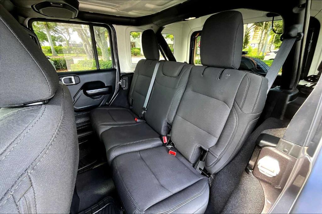 used 2021 Jeep Wrangler Unlimited car, priced at $27,342