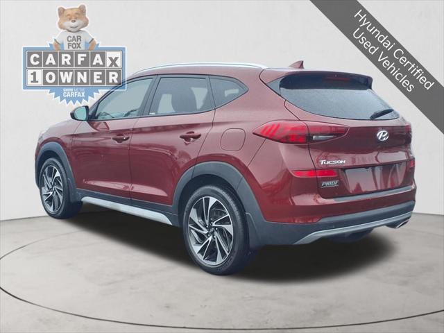 used 2020 Hyundai Tucson car, priced at $20,091