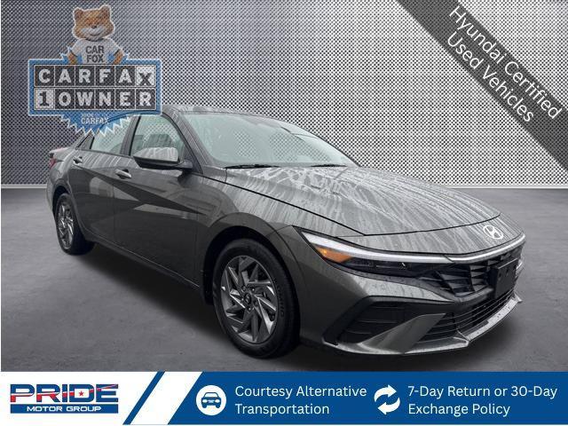 used 2024 Hyundai Elantra car, priced at $21,392