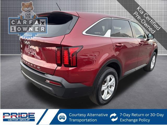 used 2022 Kia Sorento car, priced at $24,811