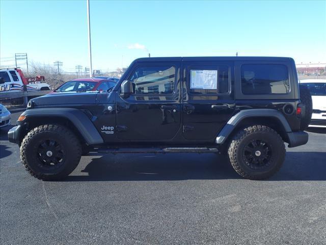 used 2021 Jeep Wrangler Unlimited car, priced at $25,702