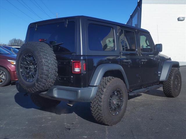 used 2021 Jeep Wrangler Unlimited car, priced at $25,702